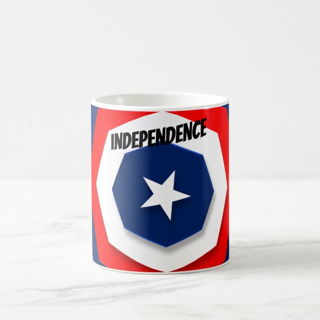 Caneca De Café Design de Sinalizador América (Centro)