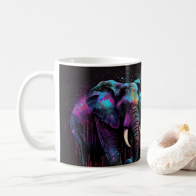 Caneca De Café Design de Sublimação para Envoltório de Copo de El (Com Donut)