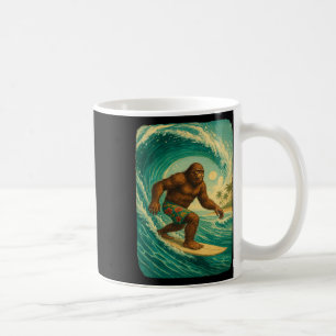 Caneca De Café Design de Surfista Masculino Havaí Cara Surfista M