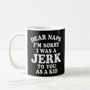 Caneca De Café Design de texto de desculpas "Queridos Sonhos" eng