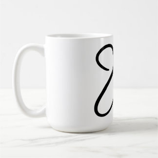 Caneca De Café Design de Tipografia de Palavra "amor" Minimalista