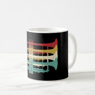 Caneca De Café Design de Trompete de Banda de Marcha