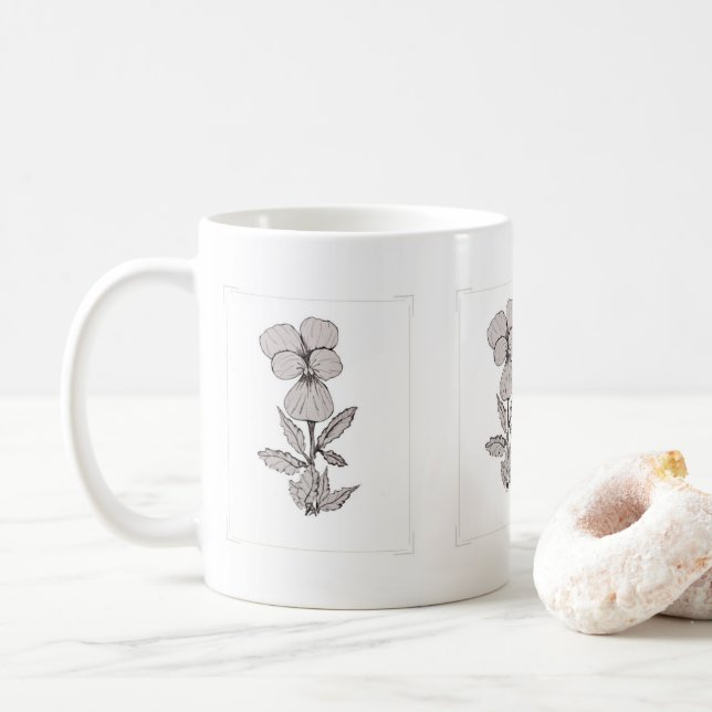 Caneca De Café Design de ventoinha (Com Donut)