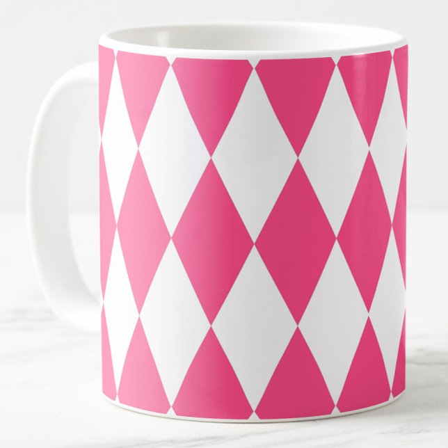 Caneca De Café Design de Verificadores de Ouros de Harlequim Bran (Criador carregado)
