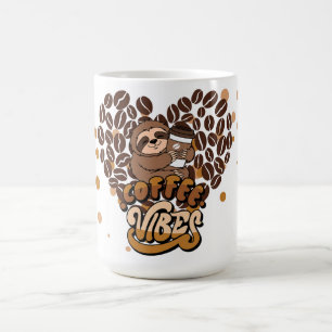 Caneca De Café design de vibrações de café