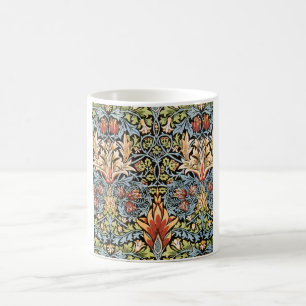 Caneca De Café Design de William Morris Snakeshead