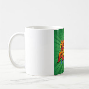 Caneca De Café Design de Xadrez de Energia Ecológica