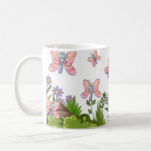 Caneca De Café Design Divertido e Fofo