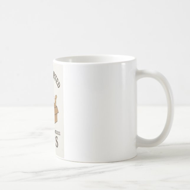 Caneca De Café Design Divertido para Amantes de Gatos (Direita)