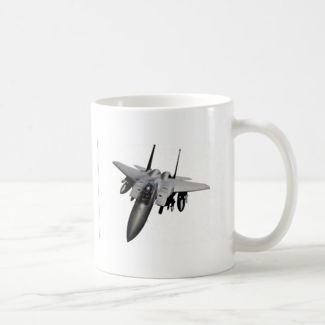 Caneca De Café Design do avião de combate (Direita)