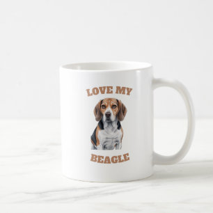 Caneca De Café Design do Beagle Lover
