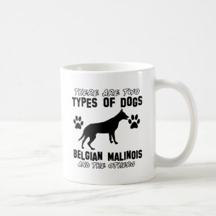 Caneca De Café Design do cão de Malinois do belga