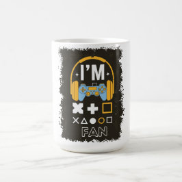 Caneca De Café Design do Console do Remote Player