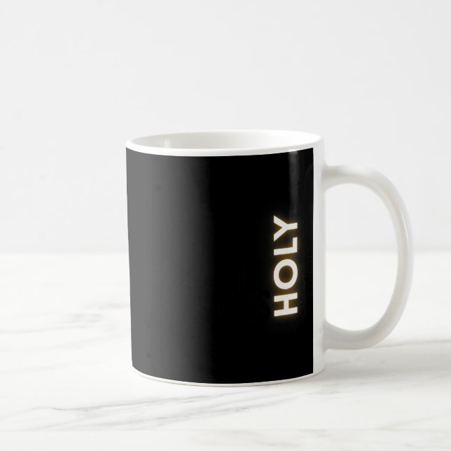 Caneca De Café Design do Espírito Santo de Halloween Cristão de O (Direita)