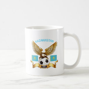 Caneca De Café Design do futebol de Kazakhstan
