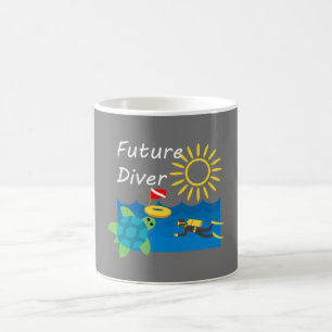 Caneca De Café Design do Futuro - Mug Clássico