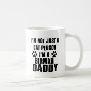 Caneca De Café Design do gato das camisas de Birman