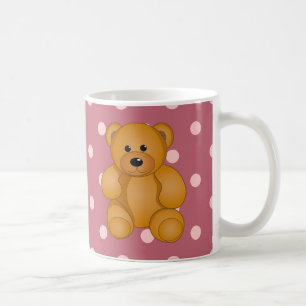 Caneca De Café Design do ursinho dos desenhos animados