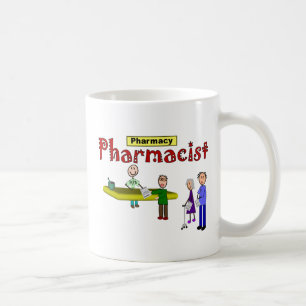 Caneca De Café Design dos clientes do farmacêutico