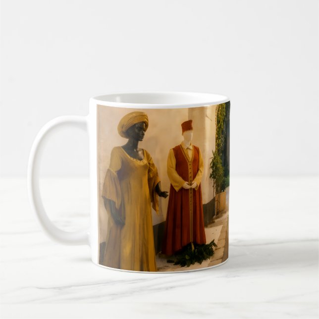 Caneca De Café Design elegante e raffinato (Esquerda)