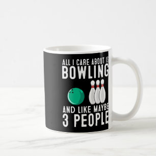 Caneca De Café Design Engraçada Para Homens Boliches