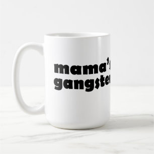 Caneca De Café design engraçado de gângster da mamãe