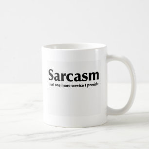Caneca De Café Design engraçado do sarcasmo