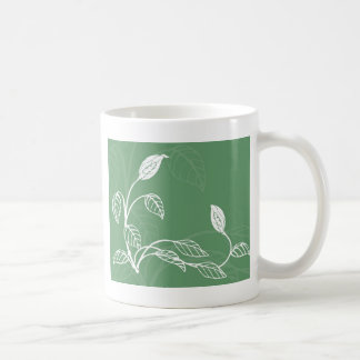 Caneca De Café design floral