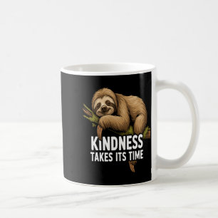 Caneca De Café Design Fofo de Preguiça para Amante de Preguiça e
