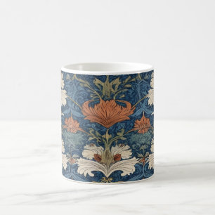 Caneca De Café Design fundamental inspirada por William Morris