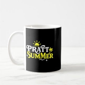 Caneca De Café Design Gráfico Divertido de Verão Pratt