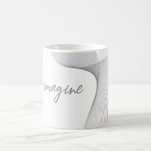 Caneca De Café design gráfico moderno, simples, elegante do Imag