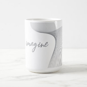 Caneca De Café design gráfico moderno, simples, elegante do Imag