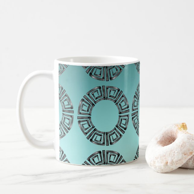 Caneca De Café Design grego (Com Donut)
