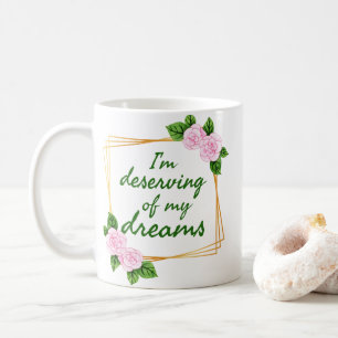 Caneca De Café Design inspirador para pessoas fortes que têm son