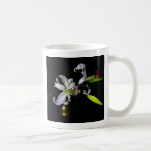 Caneca De Café Design irlandês e Design de flores