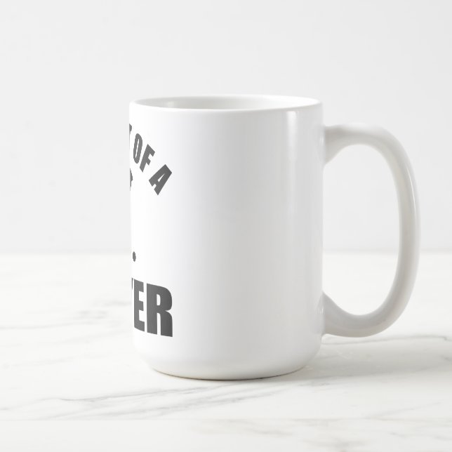 Caneca De Café Design legal da boliche do gramado (Direita)