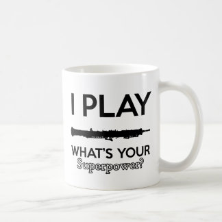 Caneca De Café design legal do oboe do vintage