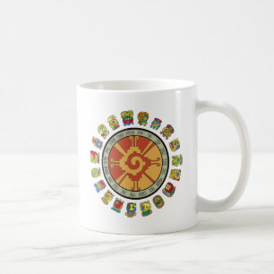 Caneca De Café Design maia do calendário