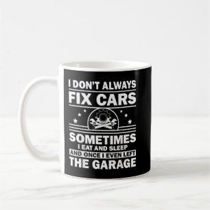 Caneca De Café Design Mecânico Engraçado Para Automóveis Masculin