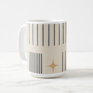 Caneca De Café Design mínimo estético