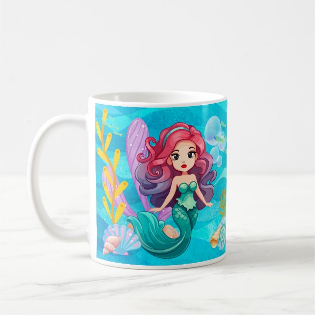 Caneca De Café Design místico (Esquerda)