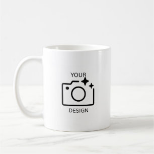 Caneca De Café Design Moderno Personalizado foto personalizada Lo