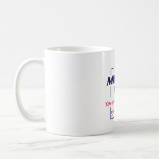 Caneca De Café Design Motivacional de Mentalidade de Reflexo no E