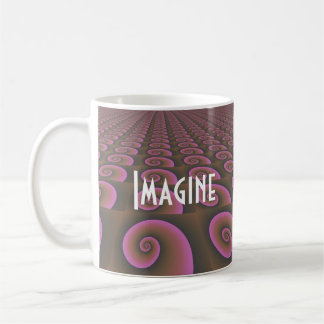 Caneca De Café Design Motivacional de Pensamento Criativo