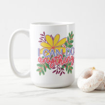 design motivacional Posso Fazer Qualquer Coisa