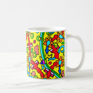 Caneca De Café Design Mug colorida por Tamara Diaz Art
