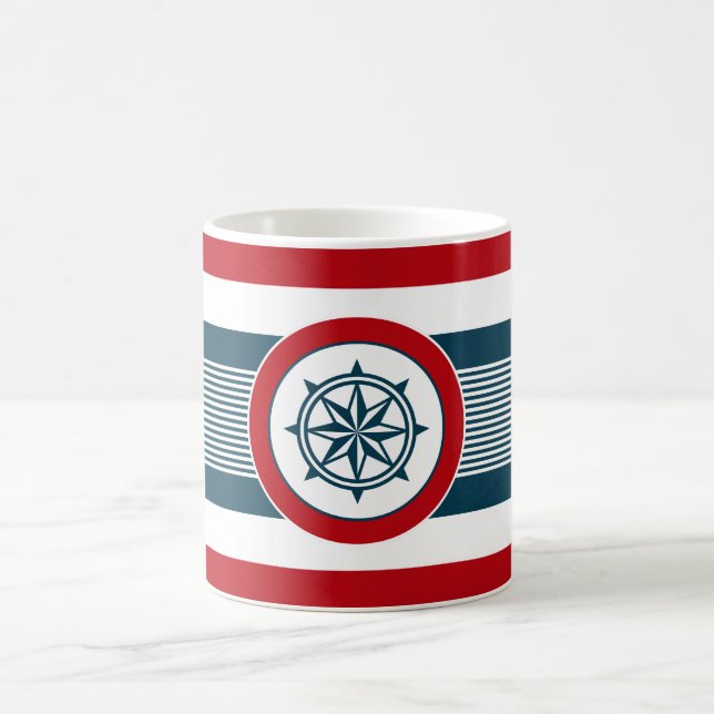 Caneca De Café Design náutico (Centro)