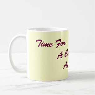 Caneca De Café design original do slogan do texto do divertimento