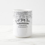 Caneca De Café Design personalizado<br><div class="desc">Adicione algum texto personalizado ou reprojete este produto completamente do zero substituindo nossa imagem por sua! Adicione seu próprio texto,  escolha suas fontes e cores favoritas e visite o Illusory Optics no Zazzle para obter mais informações.</div>